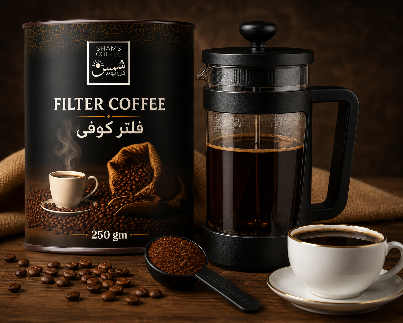 فرنش بريس قهوة 350 مل