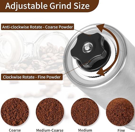 Manual Coffee Bean Grinder — مطحنة قهوة من شمس كل يوم، صورة 3