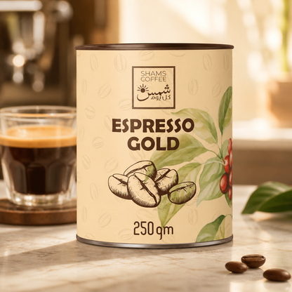 Espresso Gold Whole Beans Arabica 100%