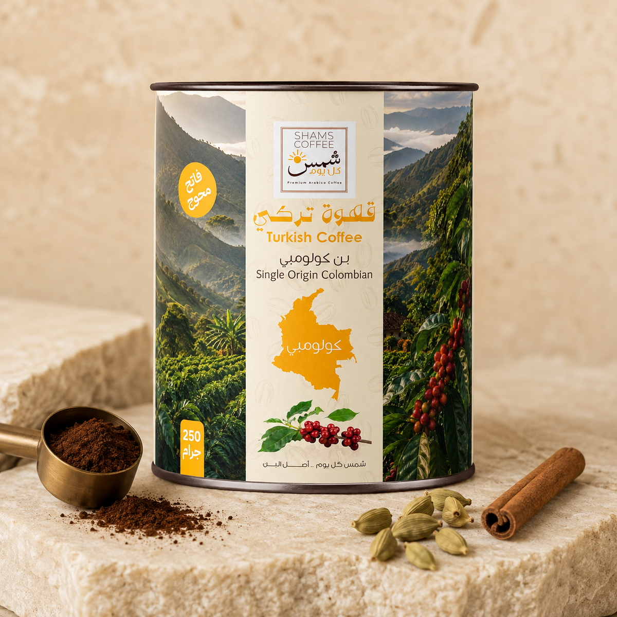 Single Origin Colombian Light Roast Spiced