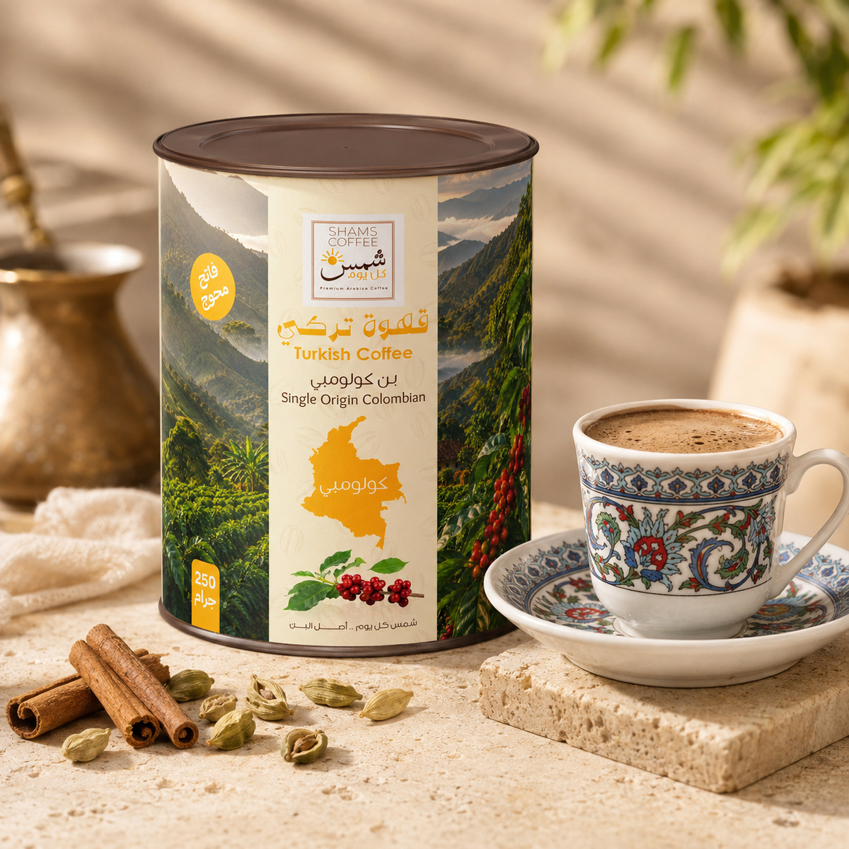 Single Origin Colombian Light Roast Spiced