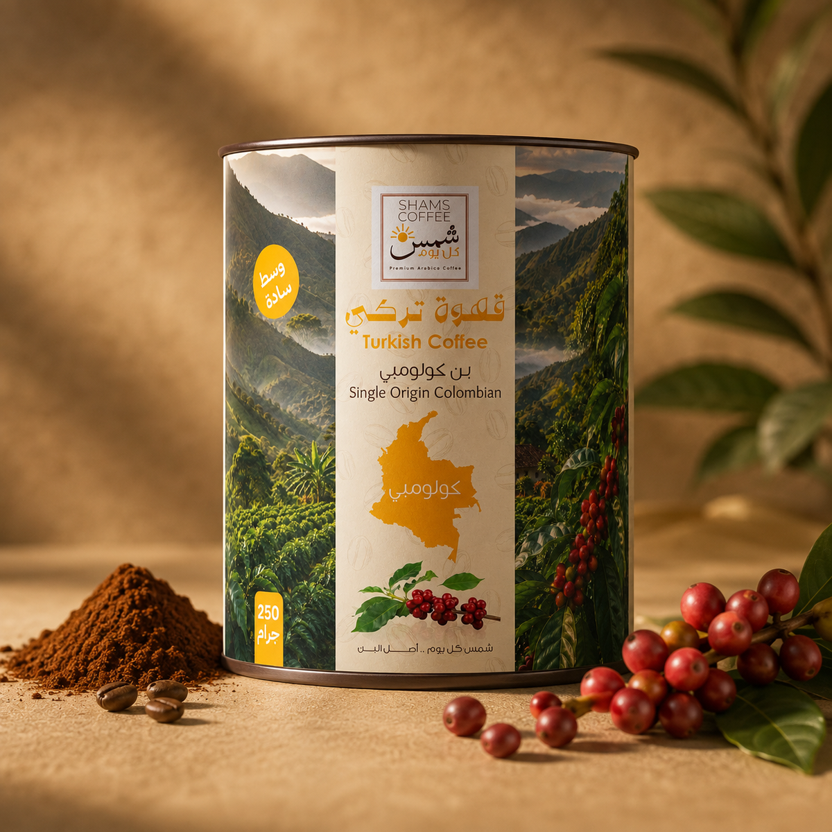بن كولومبي وسط سادة
