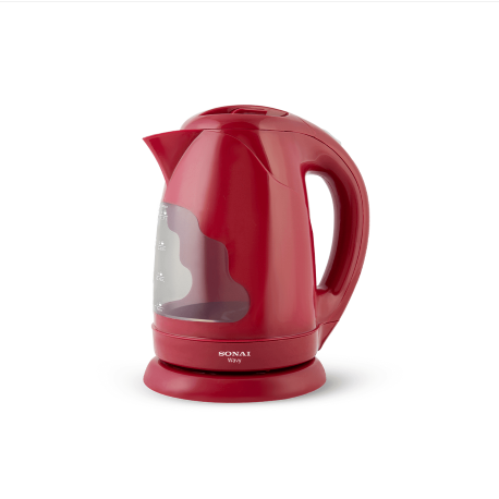 Sonai Wavy Kettle 1.7L 2200W Red MAR-3970