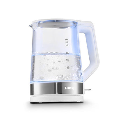 Tank Glass Kettle 1.7L 1850W White KG-2318-WH