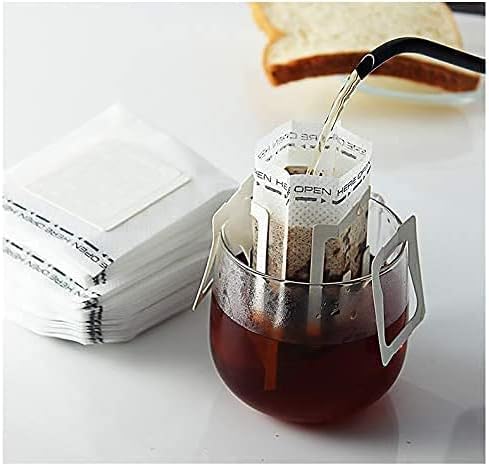 50 Disposable Hanging Pour Over Coffee Filter Bag