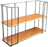 Tier Metal Coffee Rack with Wooden Shelves — قهوة من شمس كل يوم، صورة 3