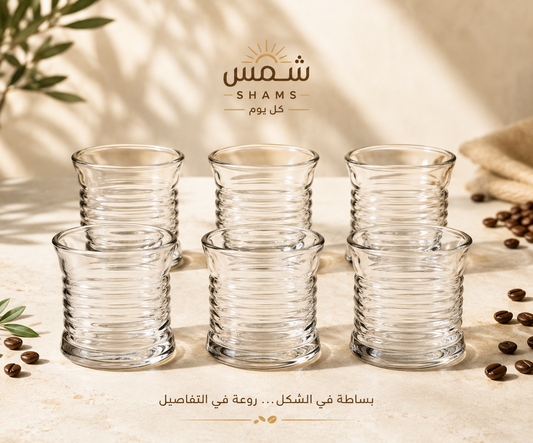 طقم6كوب30س ل ديابولونوير لومينارك فرنساو