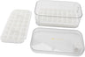 Ice Cube Tray with Lid – 56 Cubes, Easy Push Release