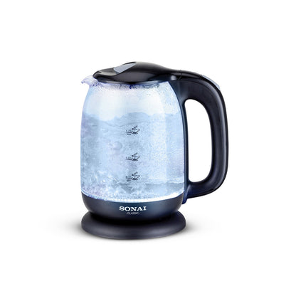 Sonai Classic Glass Kettle 1.7L 2200W MAR-3752
