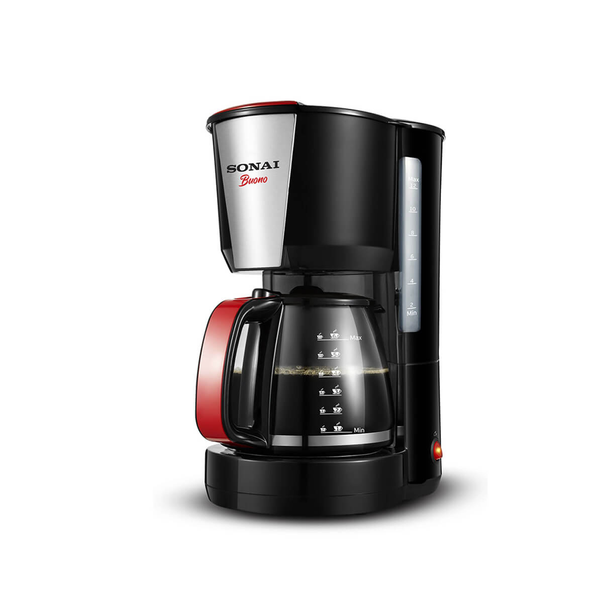 Sonai Bono Coffee Maker 10-12 Cup 1000W SH-1212
