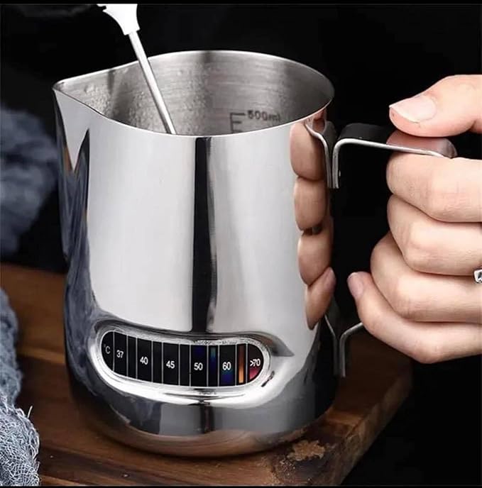 Espresso Steaming Frothing Cup (350 ml) — قهوة إسبريسو من شمس كل يوم
