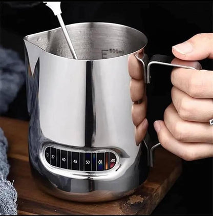 Espresso Steaming Frothing Cup (350 ml) — قهوة إسبريسو من شمس كل يوم