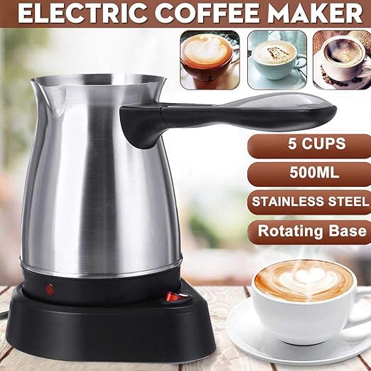 Turkish Coffee Kettle 500ml — قهوة تركية من شمس كل يوم