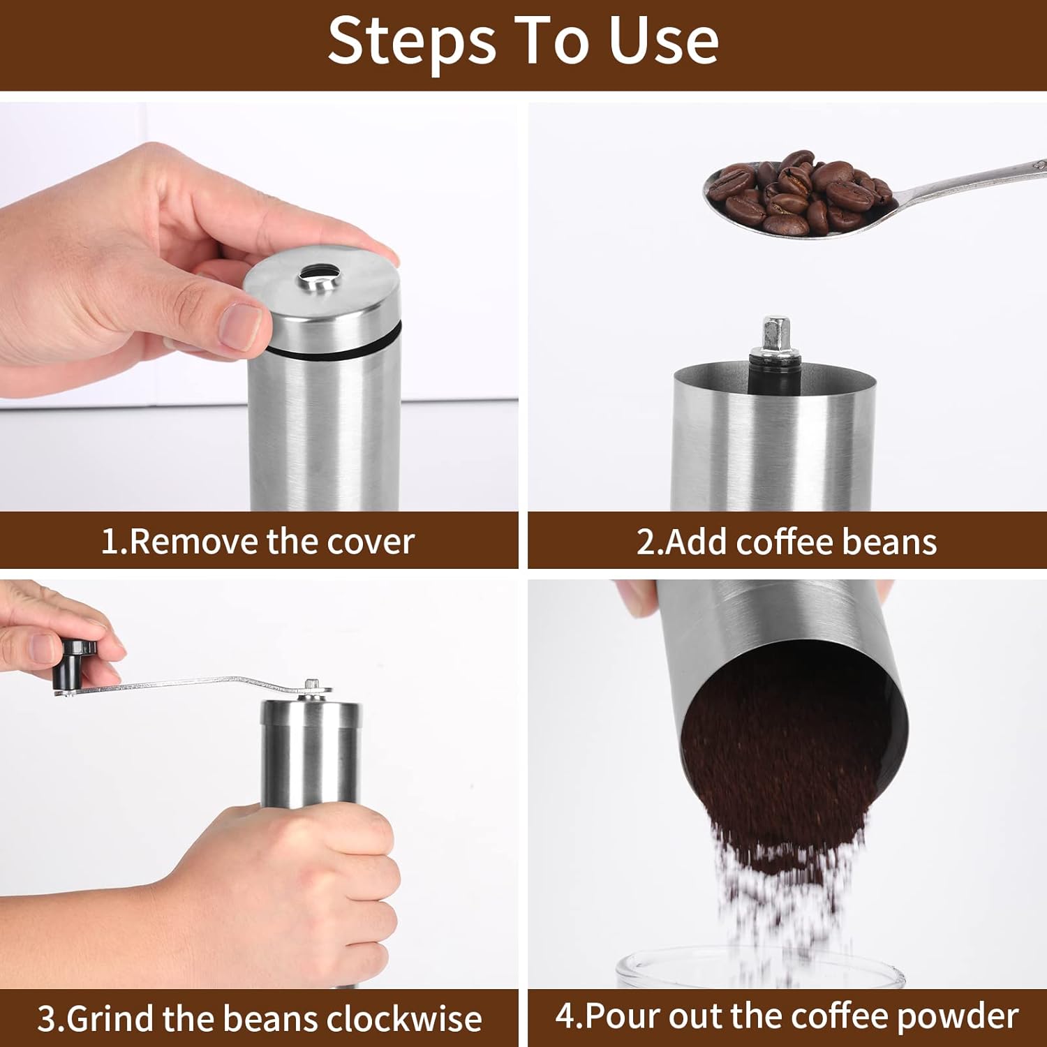 Manual Coffee Bean Grinder