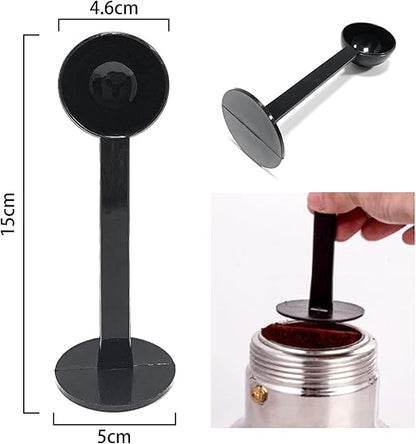 2-in-1 Coffee Scoop & Tamper (10g, Black) — ملعقة قهوة من شمس كل يوم، صورة 4