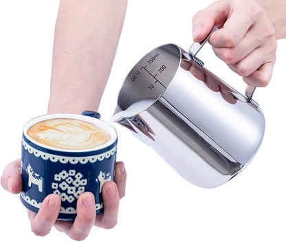 Milk Frothing Pitcher Stainless Steel 350ml — شمس كل يوم