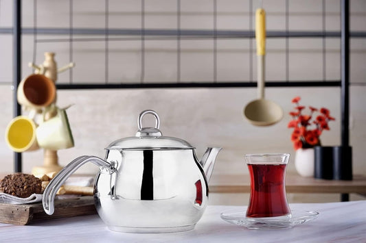 Royal Alfredo Stainless Steel Teapot 1L TEAPOT-A1