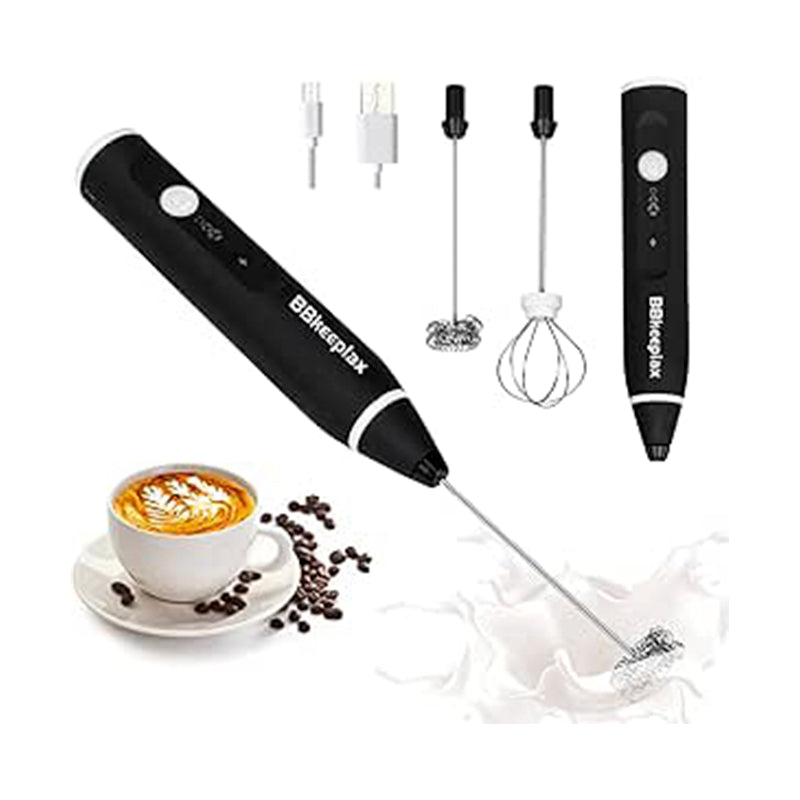 Bkeeplax Milk Frother Handheld Foam Maker — خفّاقة حليب من شمس كل يوم