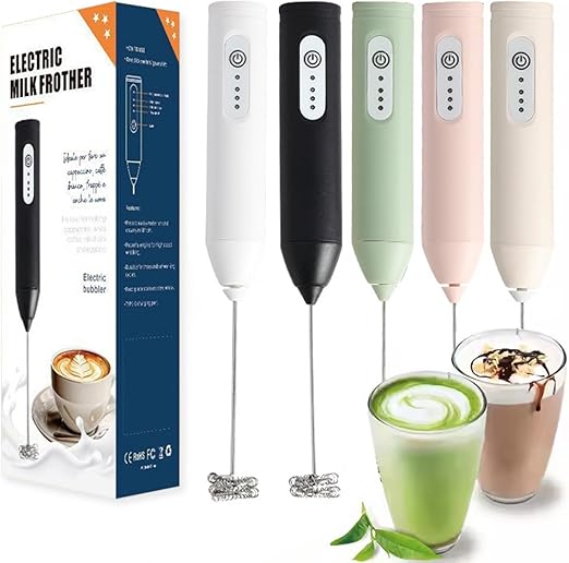 Professional USB Milk Frother – 3-Speed — خفّاقة حليب من شمس كل يوم، صورة 4