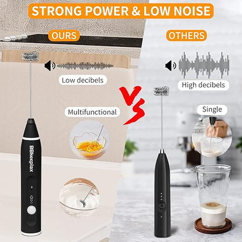 ماكينة صنع رغوة الحليب المحمولة باليد 