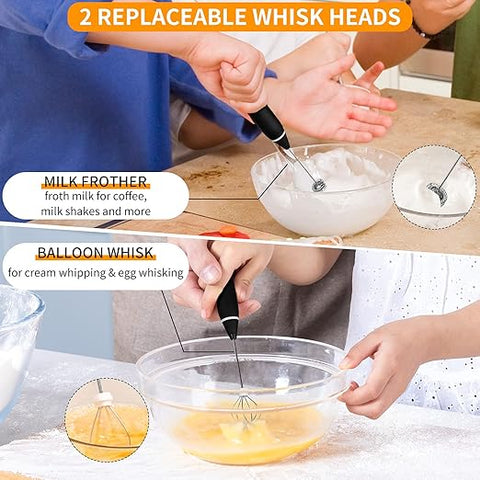 ماكينة صنع رغوة الحليب المحمولة باليد 