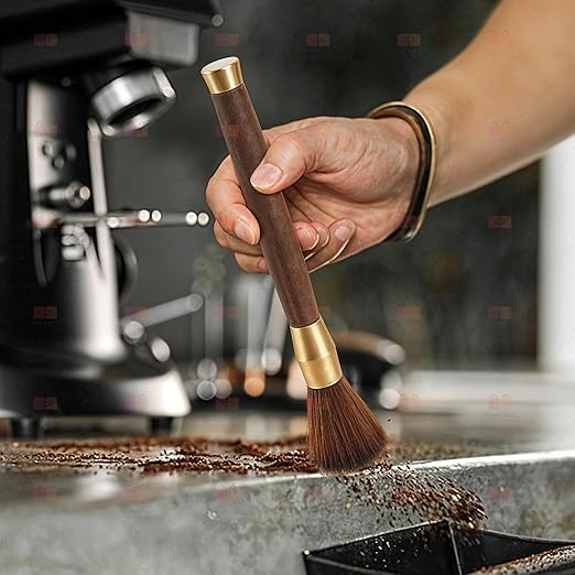 Premium Wooden Handle Espresso Brush — قهوة إسبريسو من شمس كل يوم