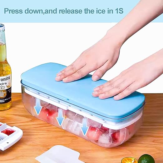 Ice Cube Maker Ice Mould Box Double Layer — مجموعة قهوة هدية من شمس كل يوم، صورة 3