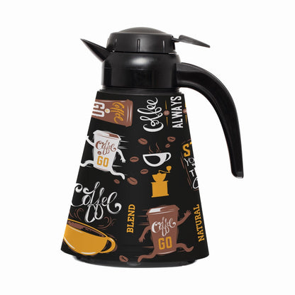 Herevin Conical Coffee Flask 1.2L Brown