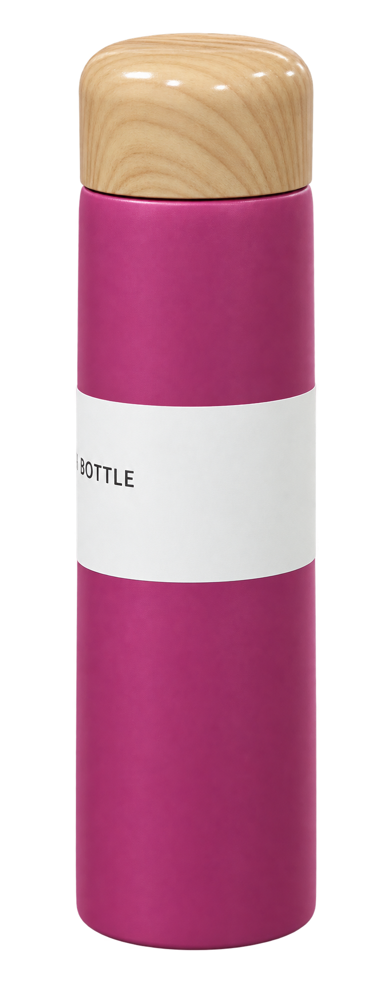250ml Stainless Steel Vacuum Flask with Built-in Filter & Wood-Style Lid