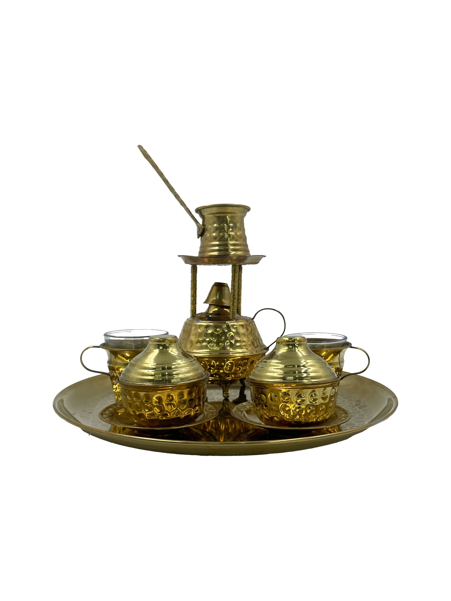 Turkish Copper Coffee Set