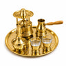Elegant Pure Copper Coffee Set. — مجموعة قهوة هدية من شمس كل يوم