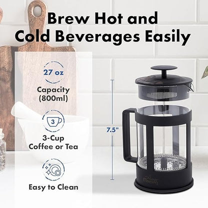 Coffee and Tea Press Maker. — صانعة قهوة بريس من شمس كل يوم، صورة 4