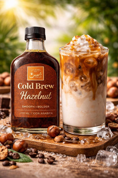 Shams Hazelnut Cold Brew — قهوة كولد برو باردة من شمس كل يوم، صورة 2