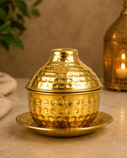 Vintage Copper Sugar Pot — شمس كل يوم